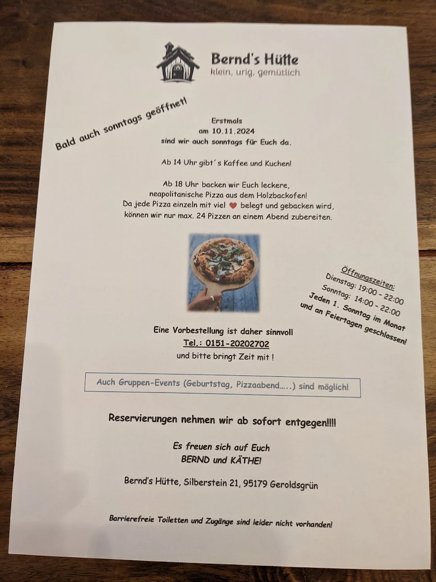 Speisekarte photo 2