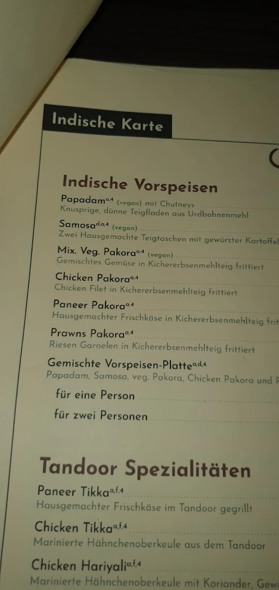 Speisekarte photo 1