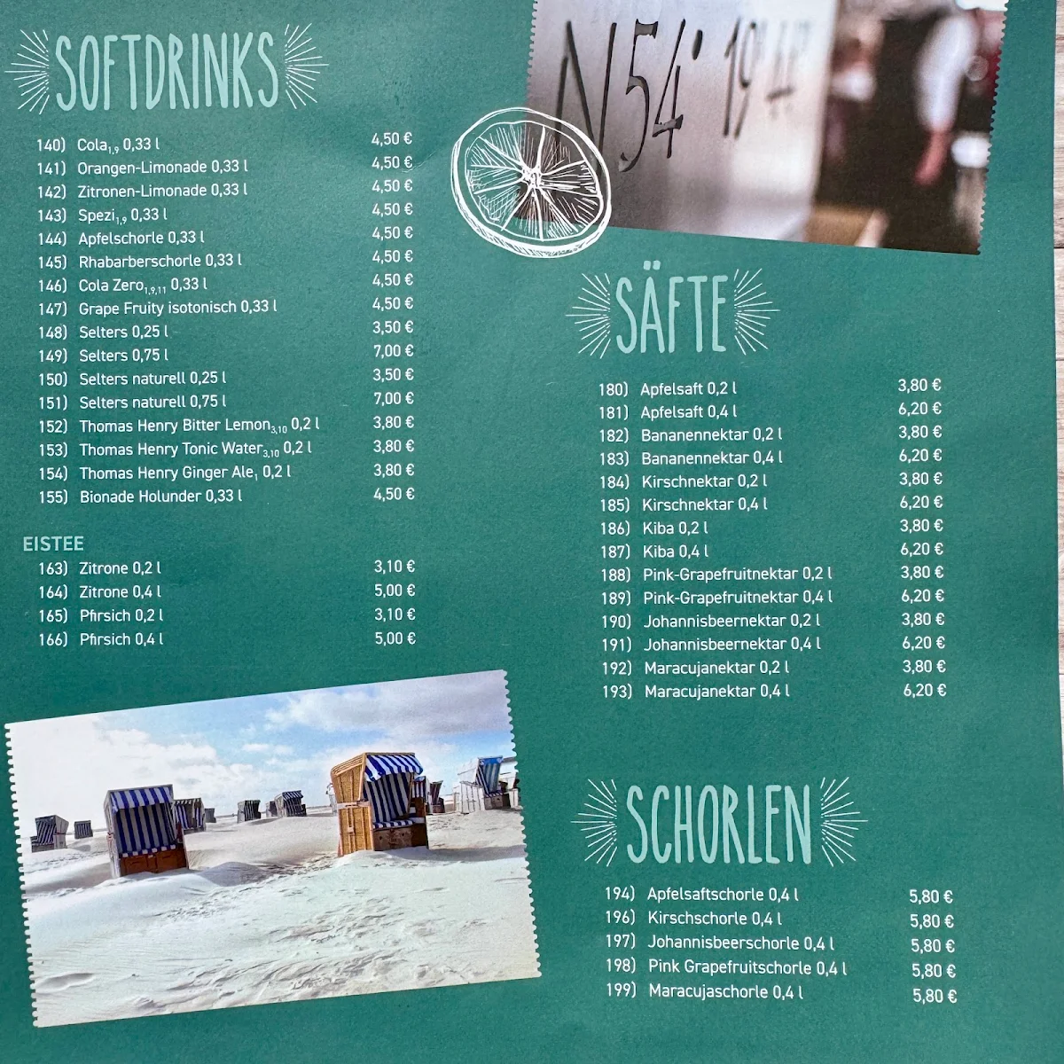 Speisekarte photo 3