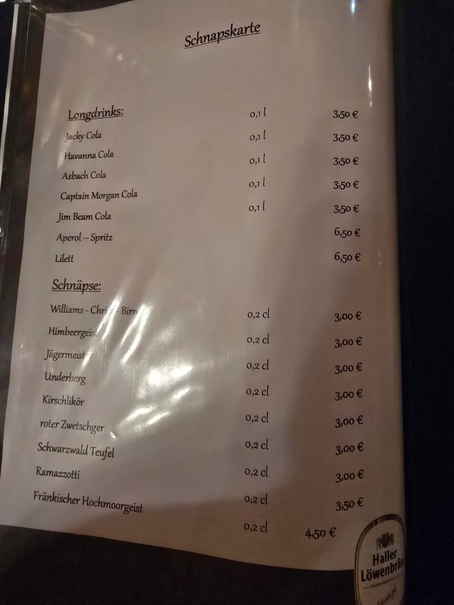 Speisekarte photo 2