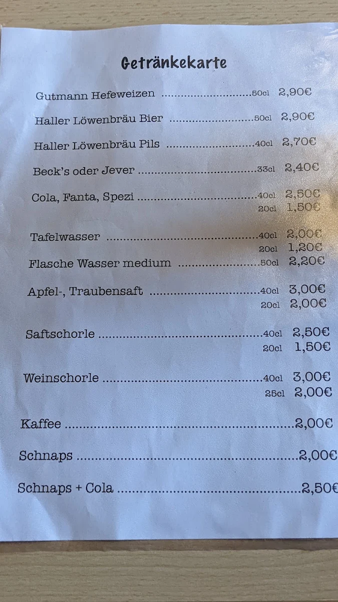 Speisekarte photo 4