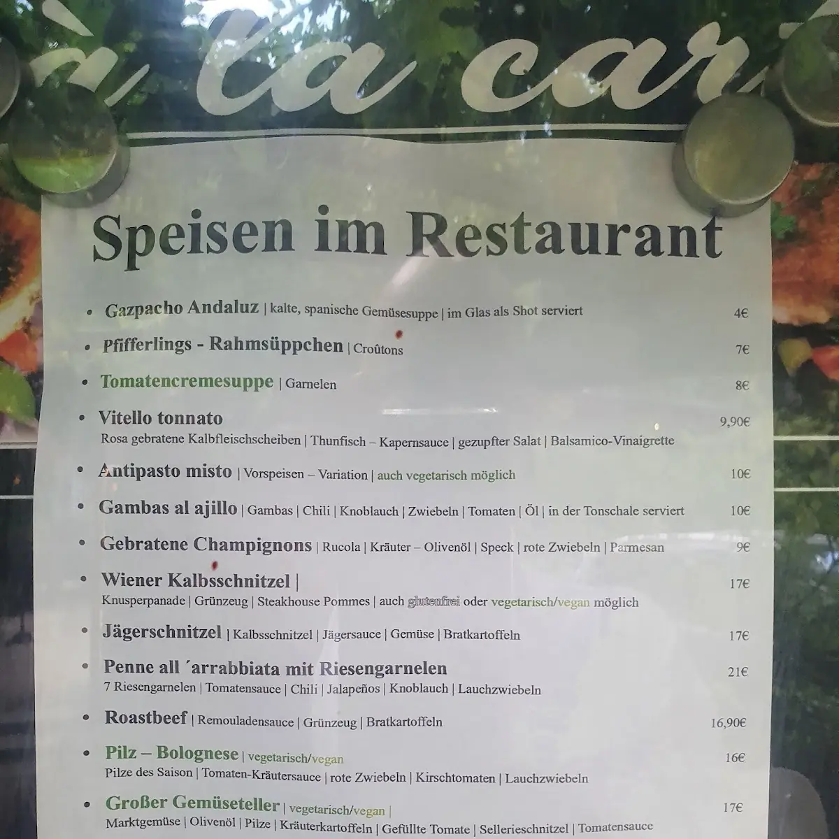 Speisekarte photo 6