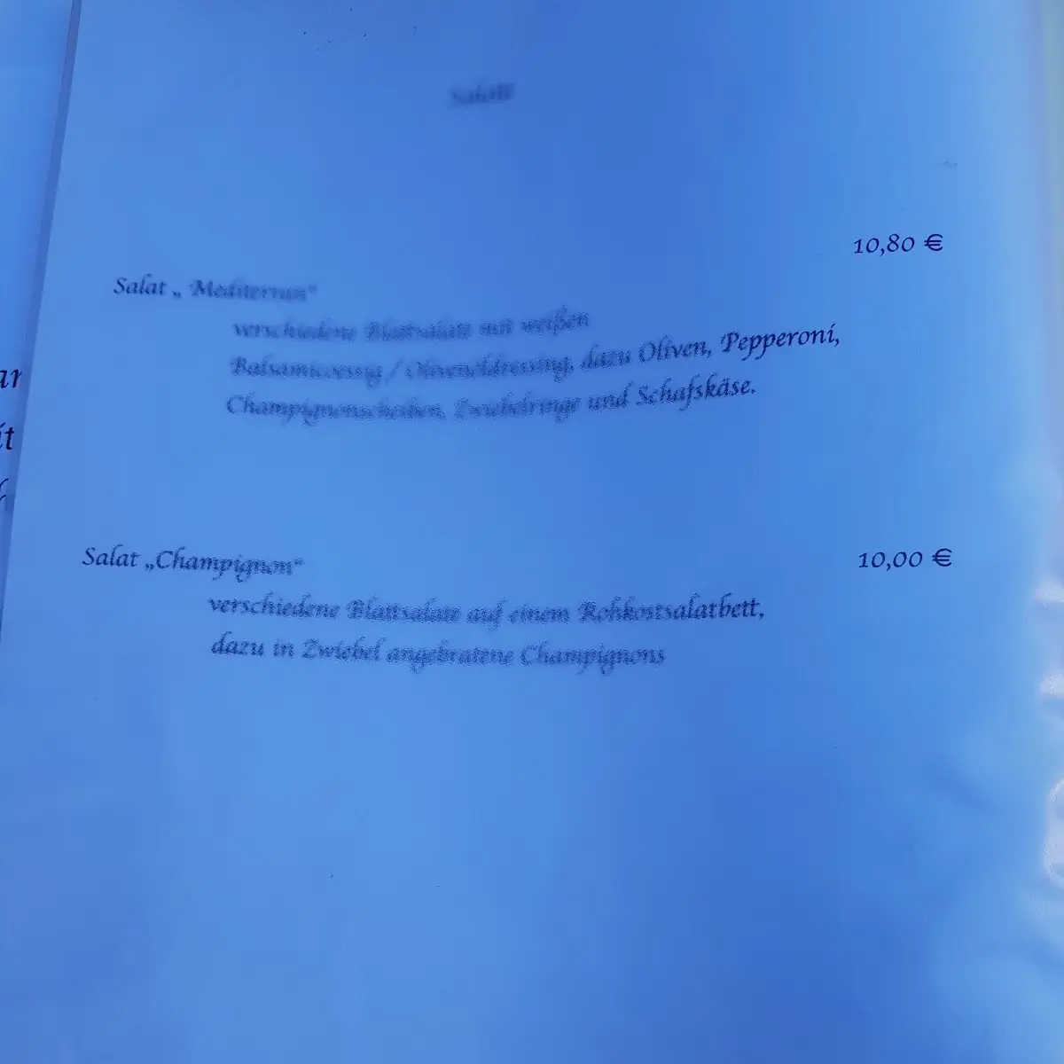 Speisekarte photo 6