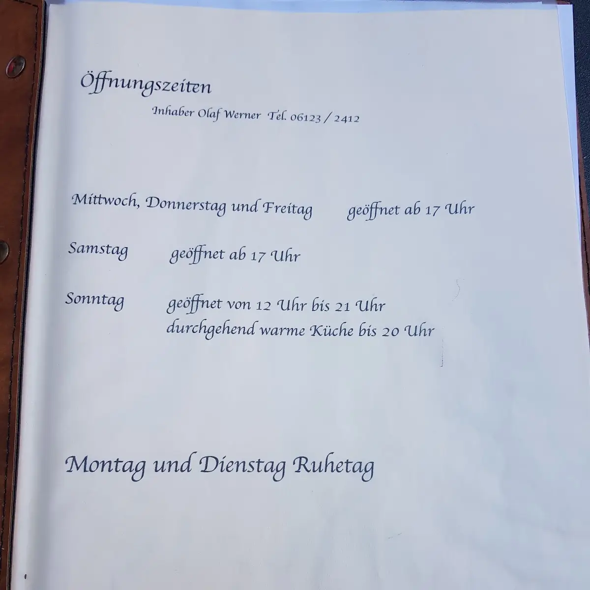 Speisekarte photo 8