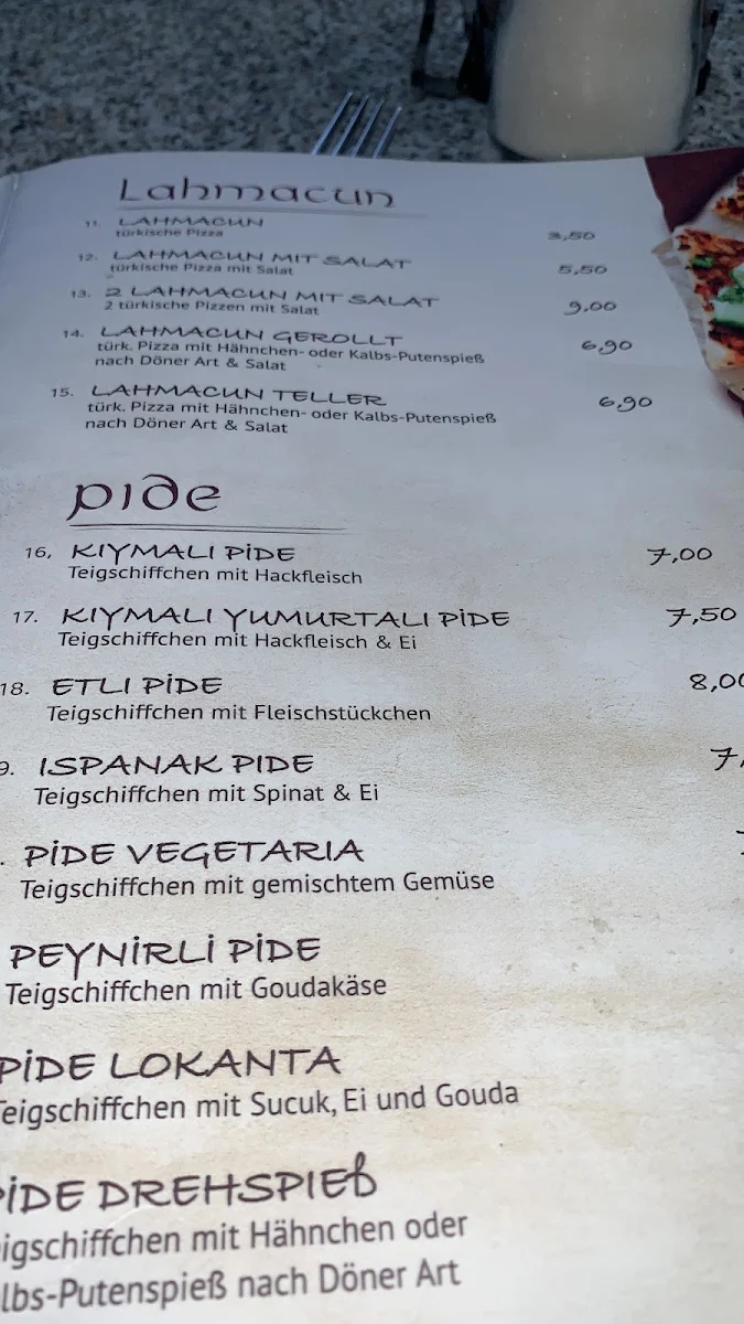 Speisekarte photo 6