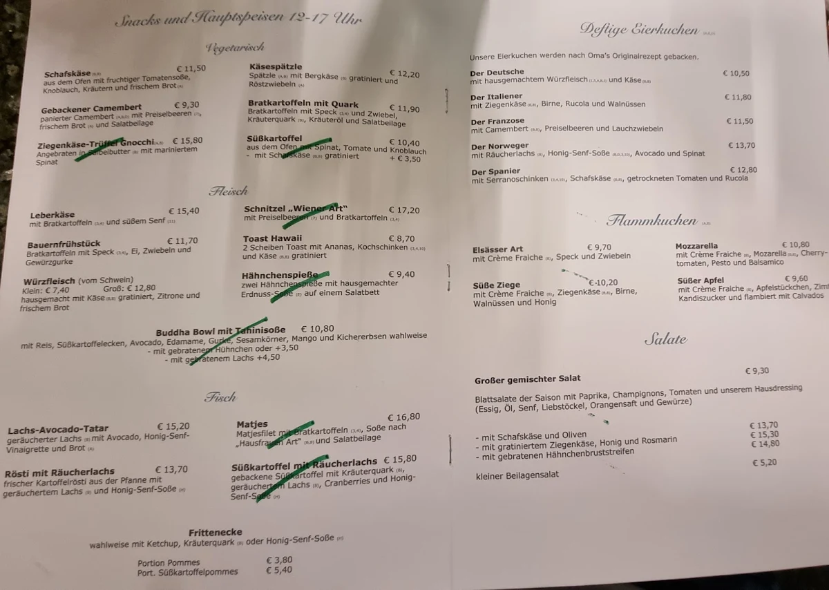 Speisekarte photo 5