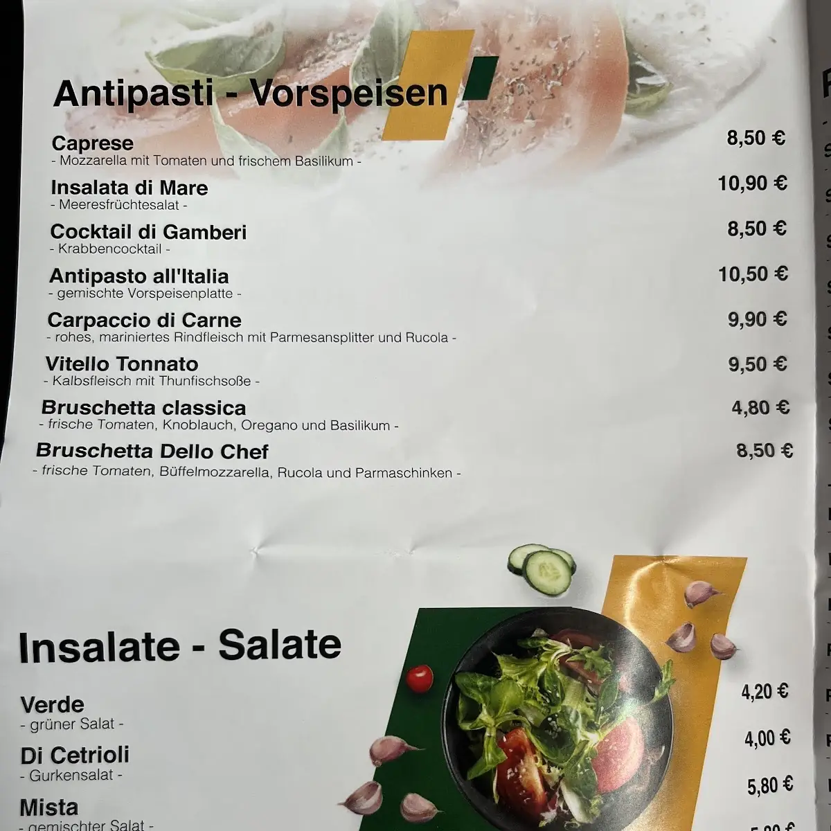 Speisekarte photo 9