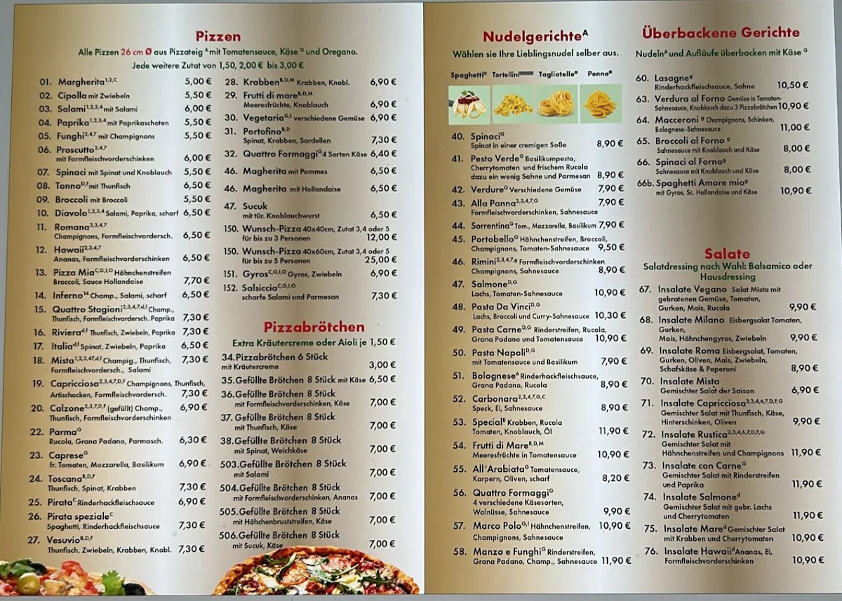 Speisekarte photo 1