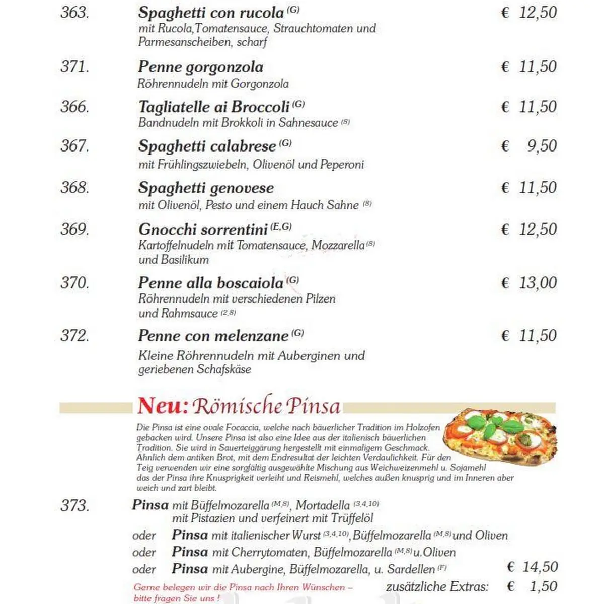 Speisekarte photo 4