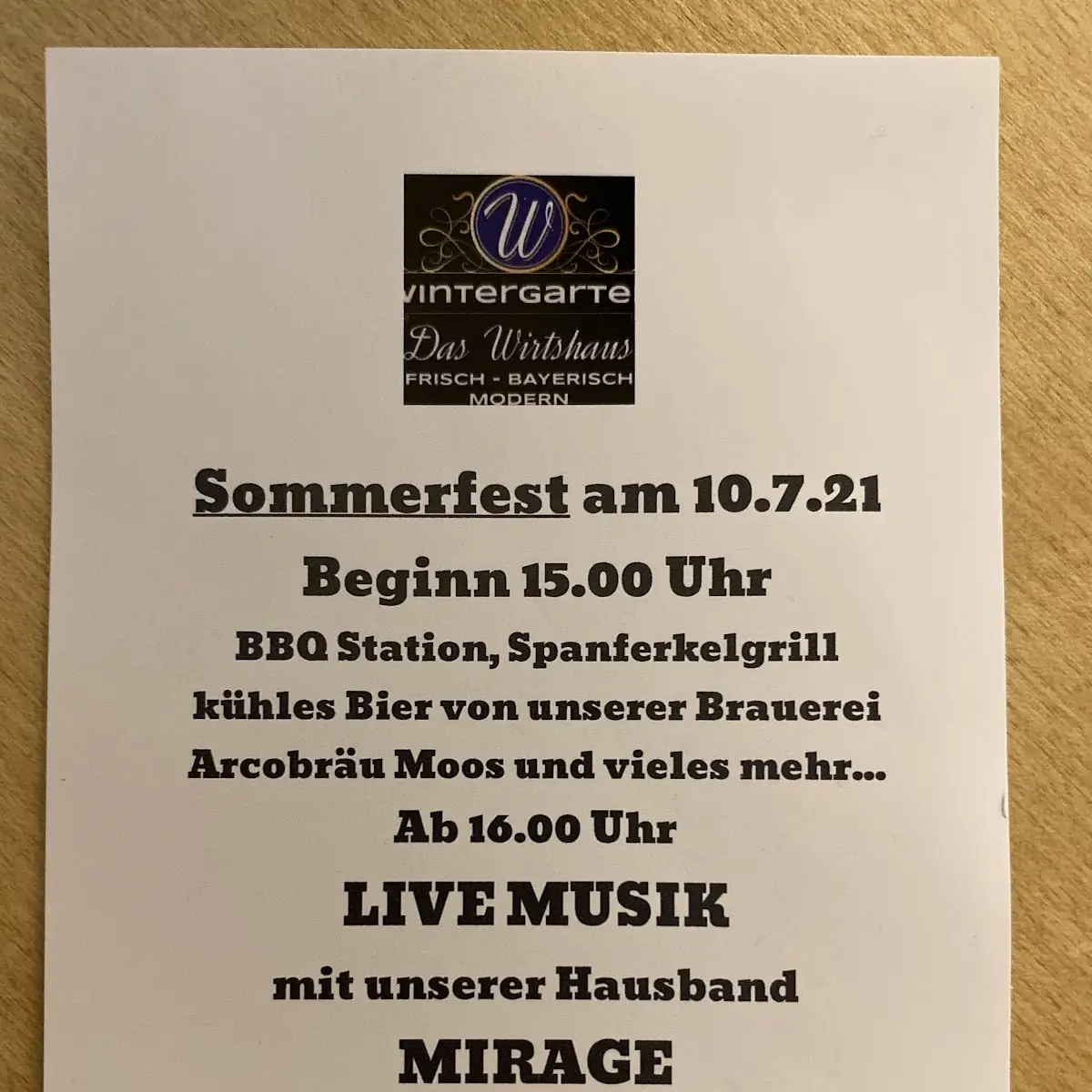 Speisekarte photo 3