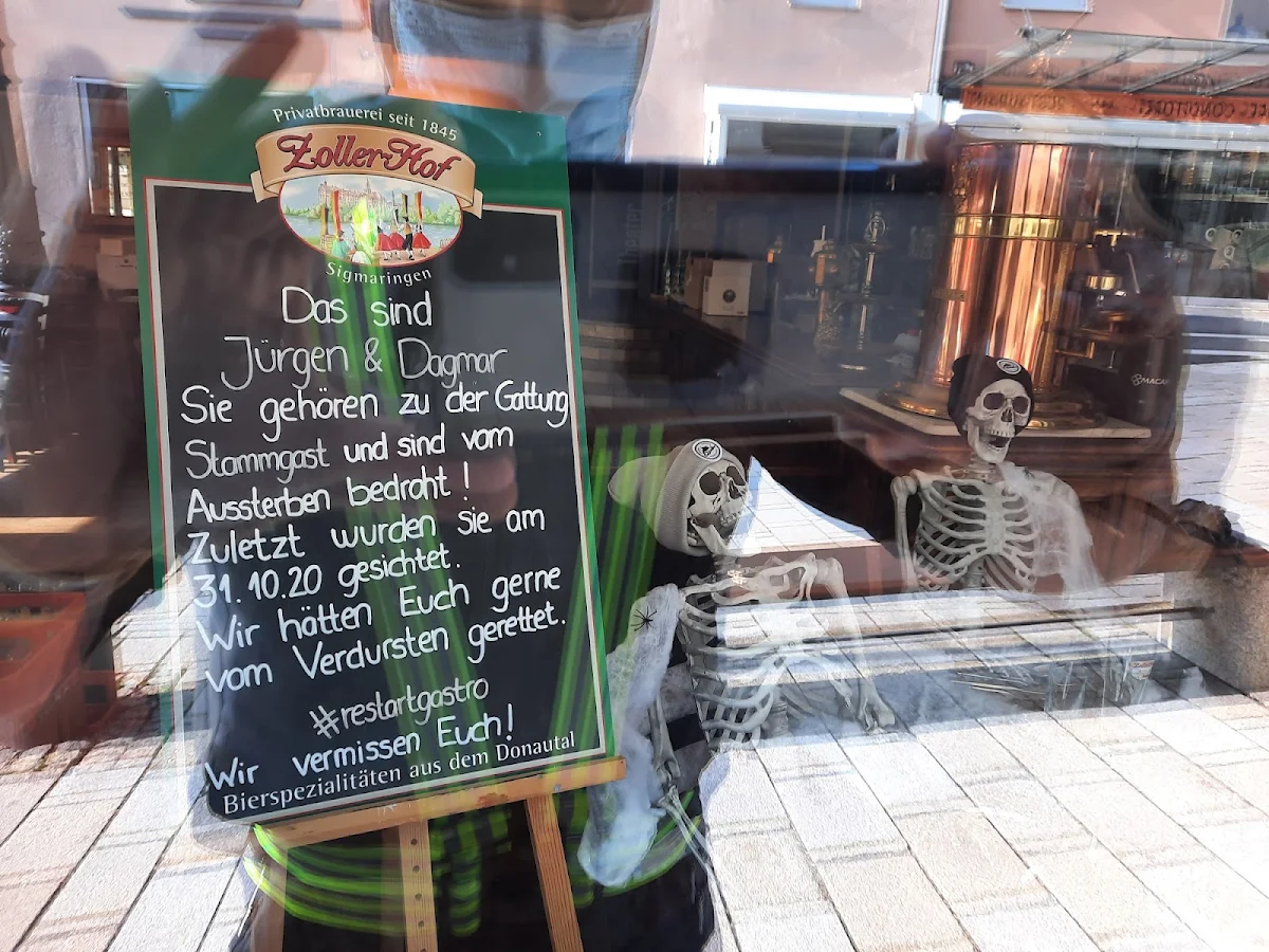 Speisekarte, Theatercafé