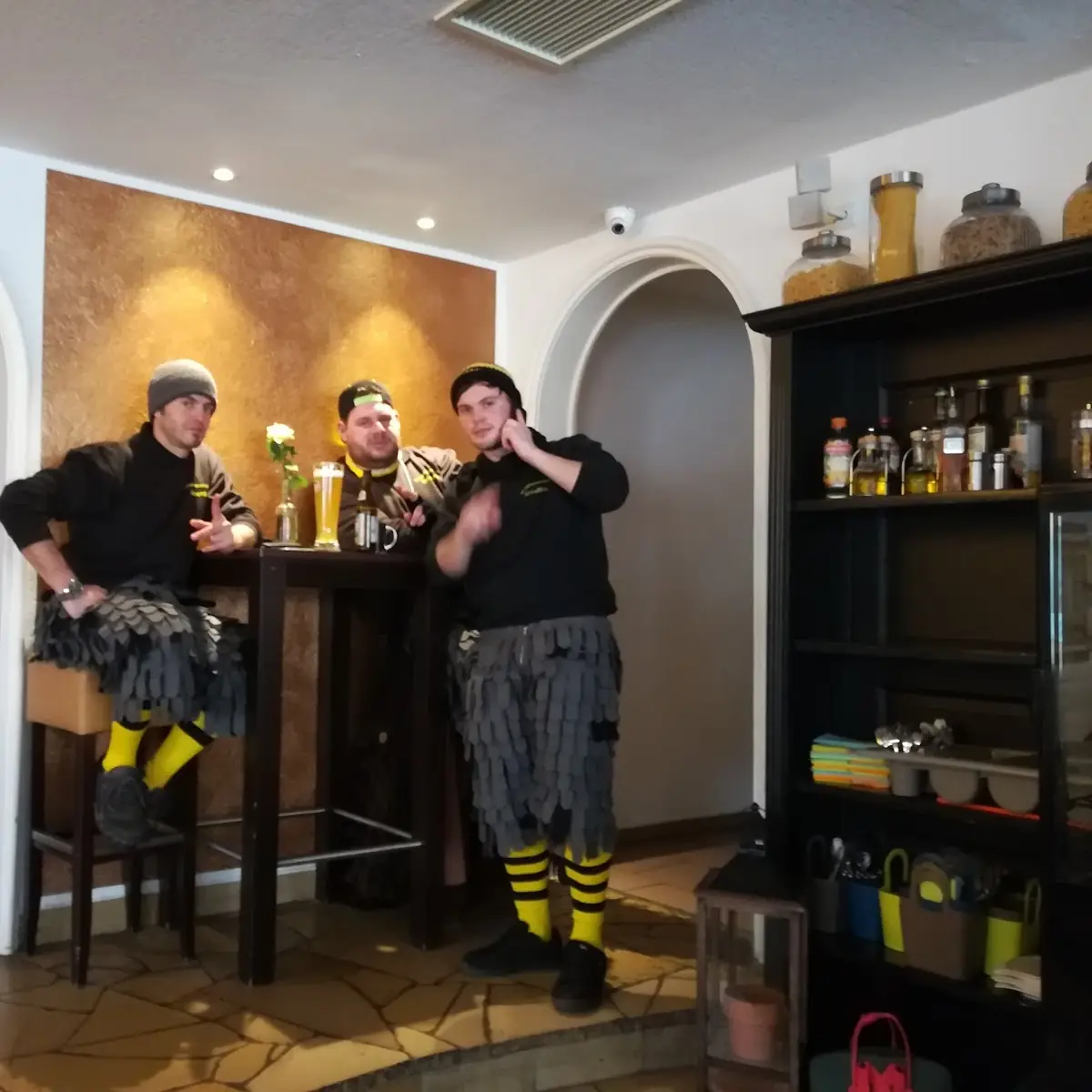 Atmosphäre, Theatercafé