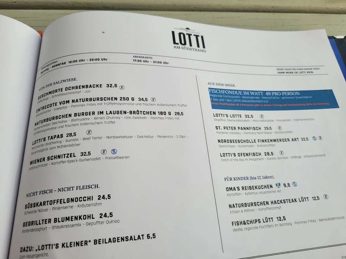 Speisekarte photo 5