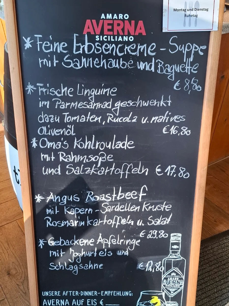 Speisekarte photo 2