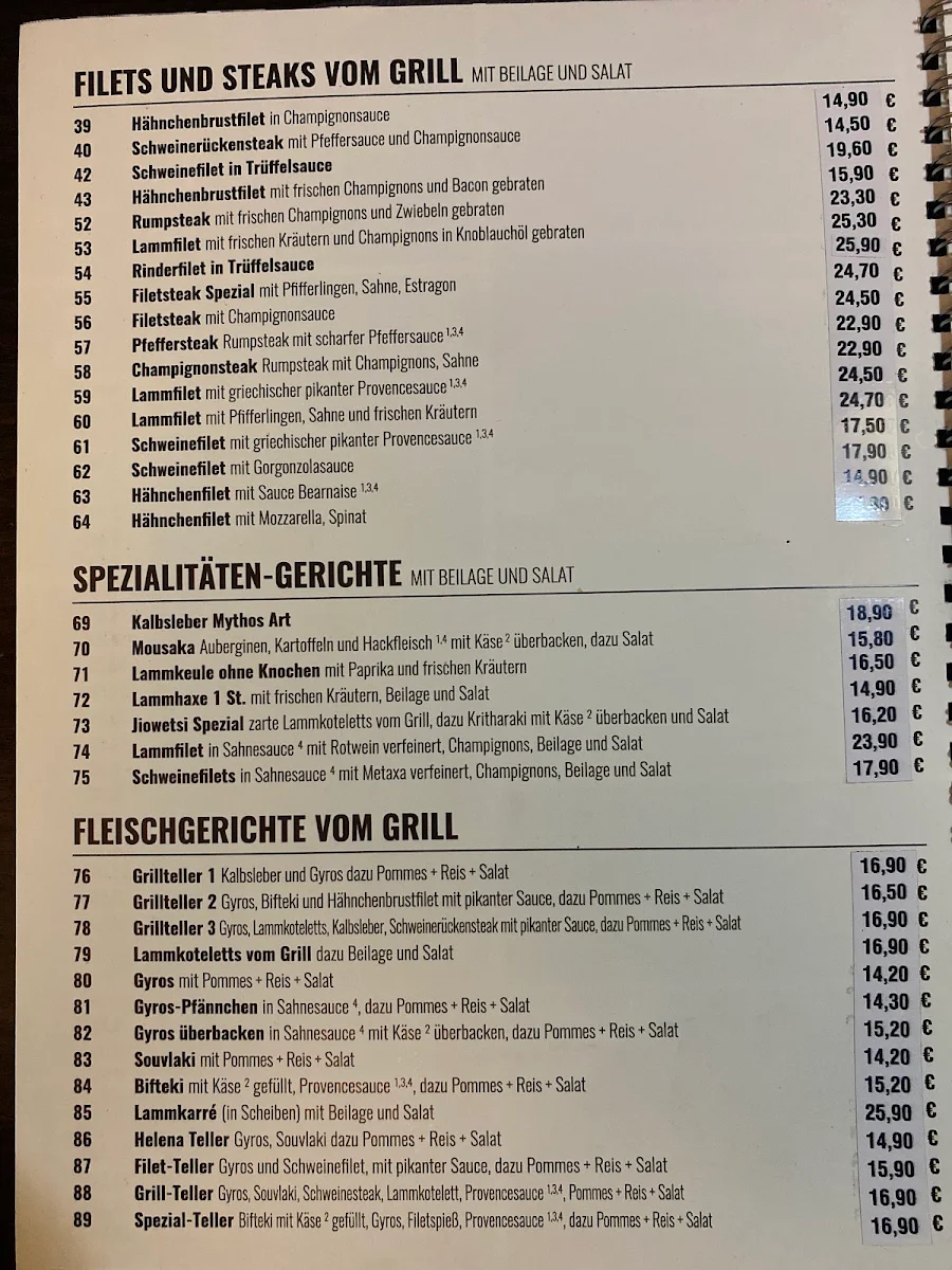 Speisekarte photo 3