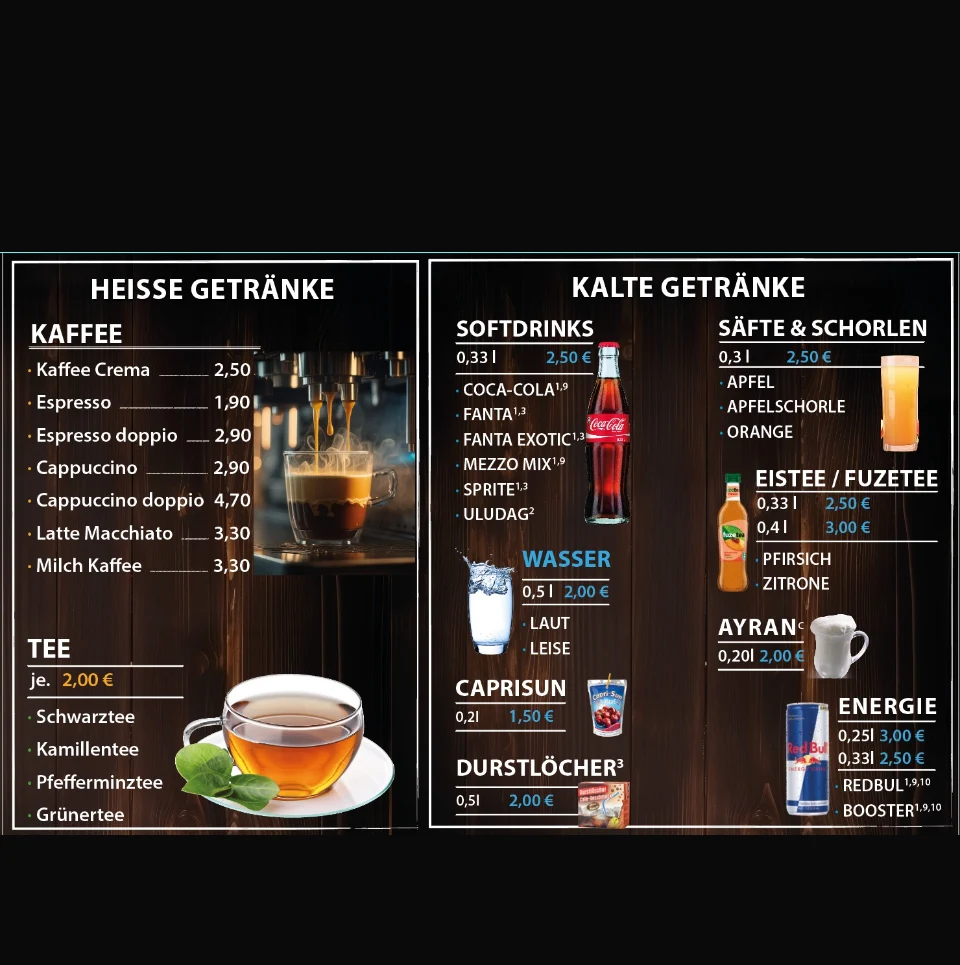 Speisekarte photo 3