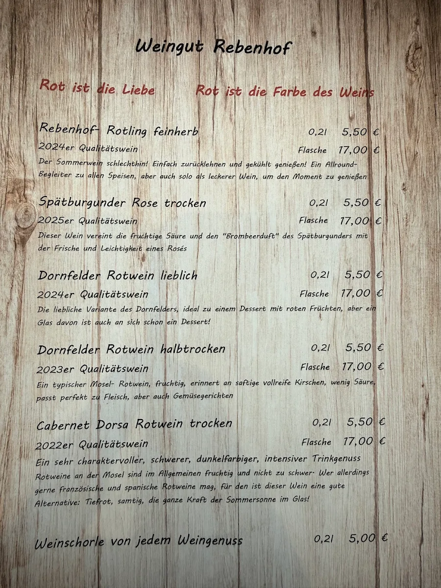 Speisekarte photo 1