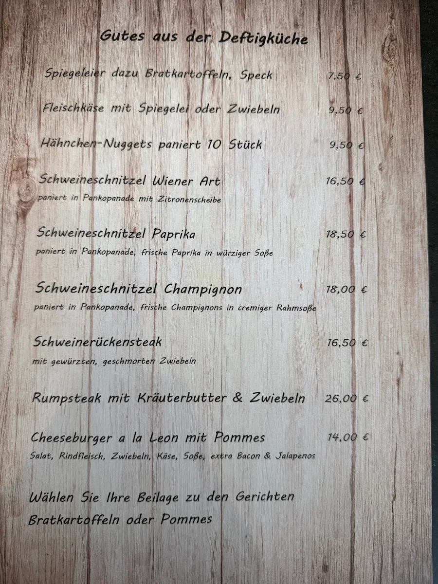 Speisekarte photo 5
