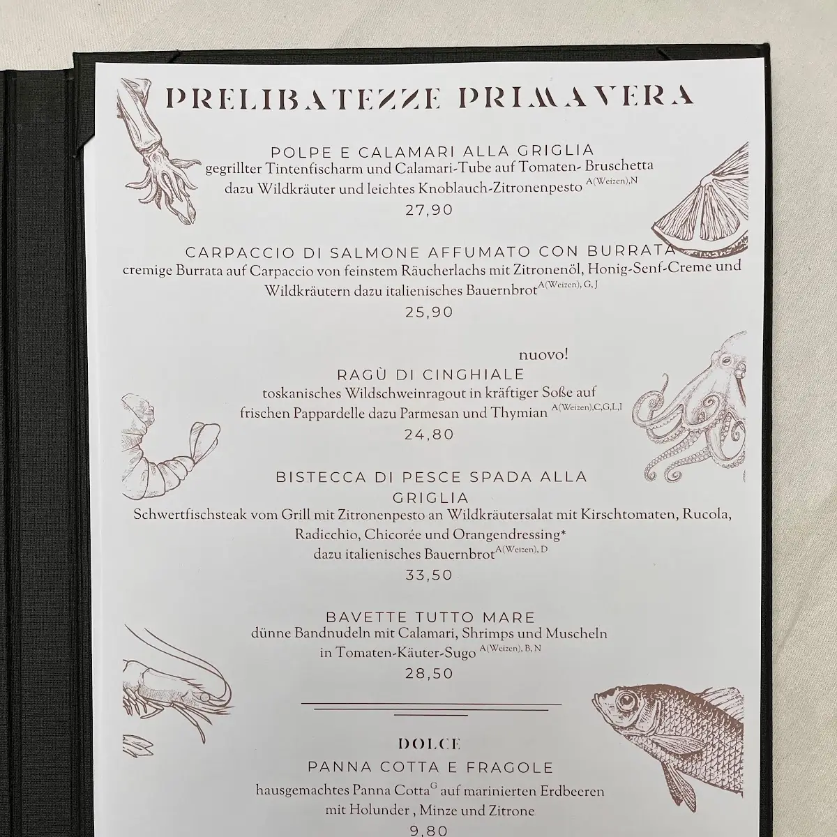 Speisekarte photo 2