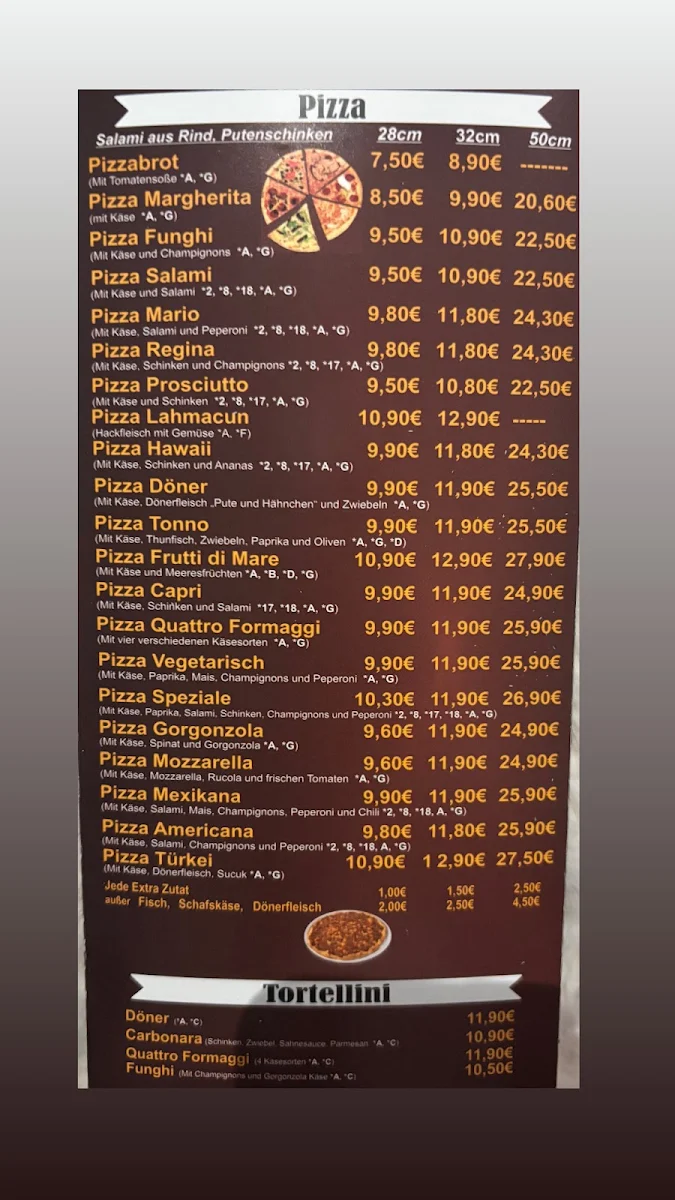 Speisekarte, GEHD WOS! Restaurant & Lieferservice