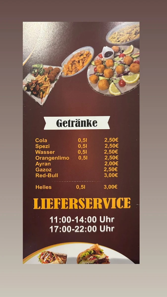 Speisekarte, GEHD WOS! Restaurant & Lieferservice