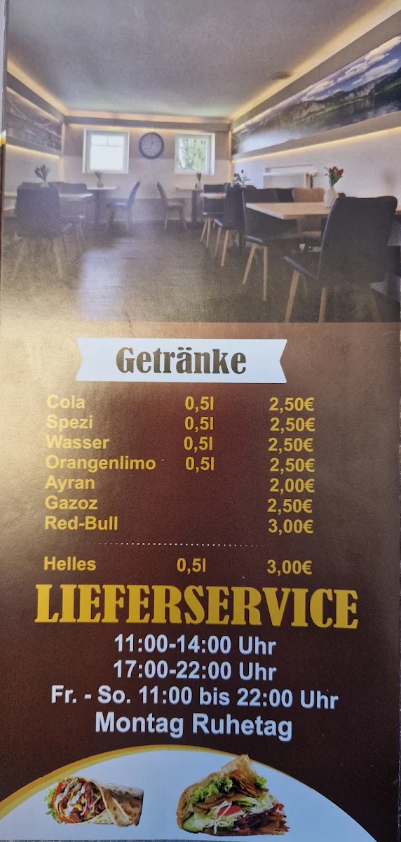 Speisekarte, GEHD WOS! Restaurant & Lieferservice