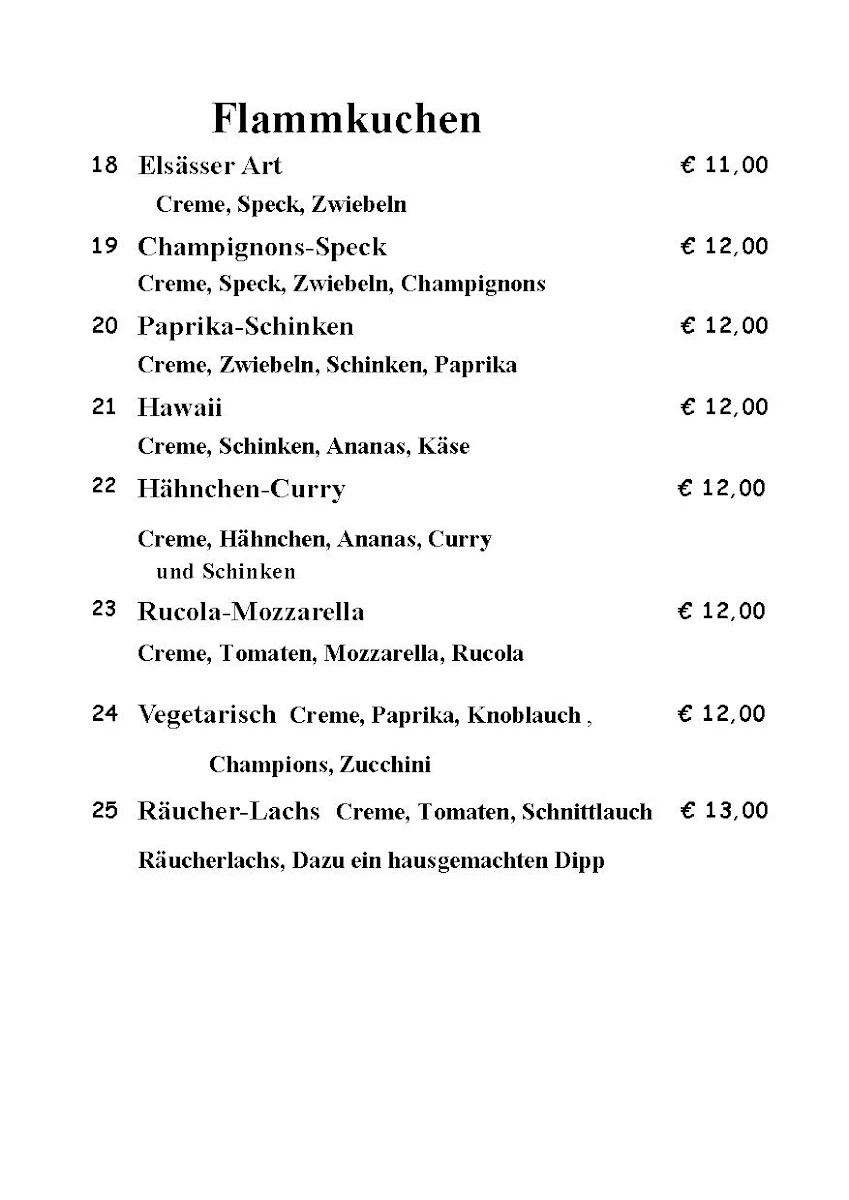 Speisekarte photo 5