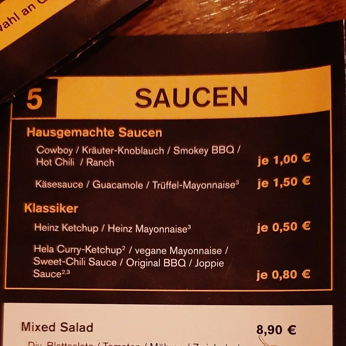 Speisekarte photo 10