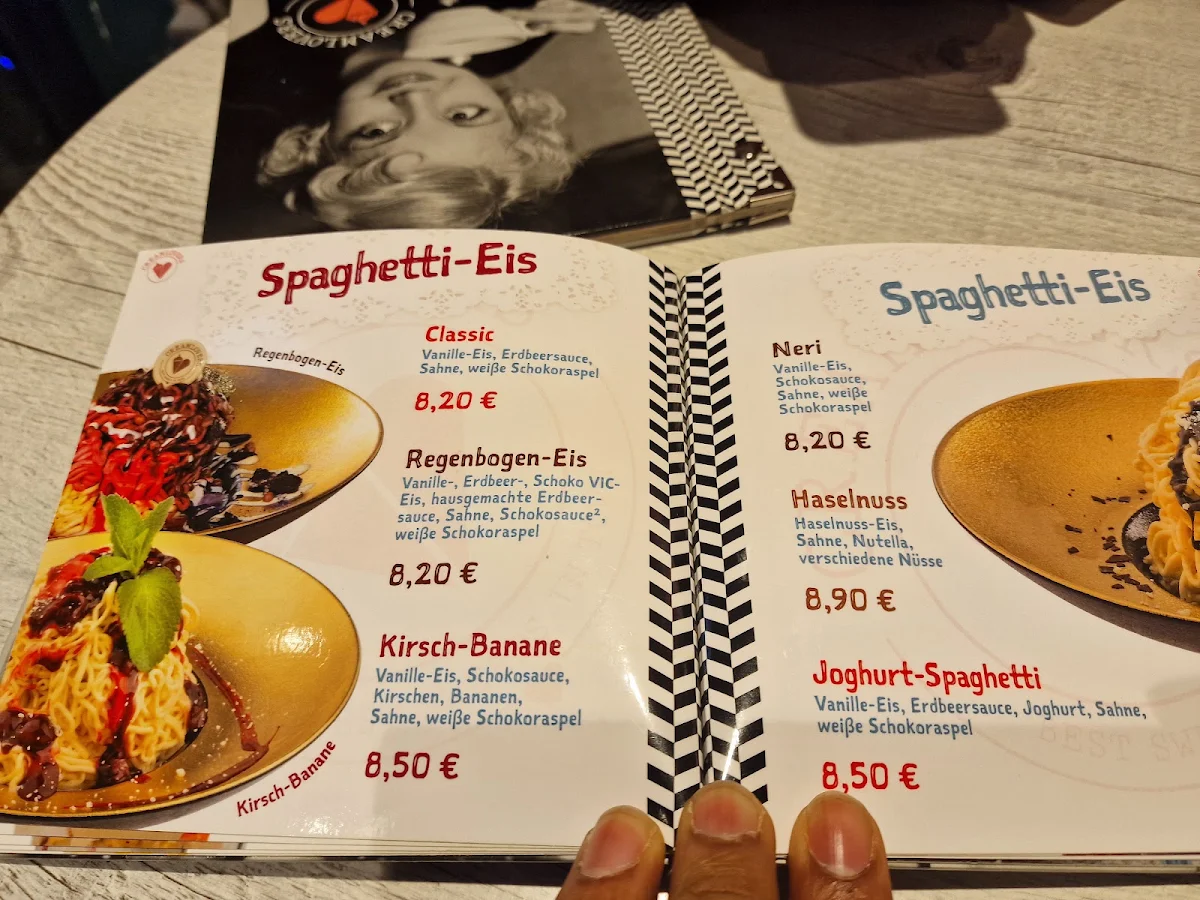 Speisekarte, CREAMLOVERS