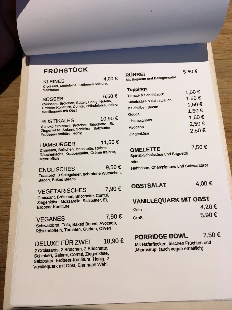 Speisekarte photo 5