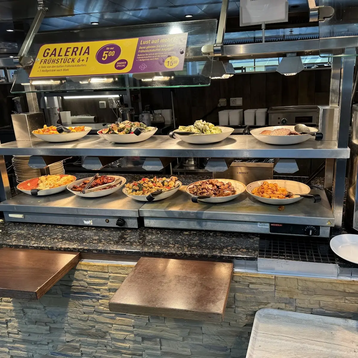Atmosphäre, GALERIA Restaurant
