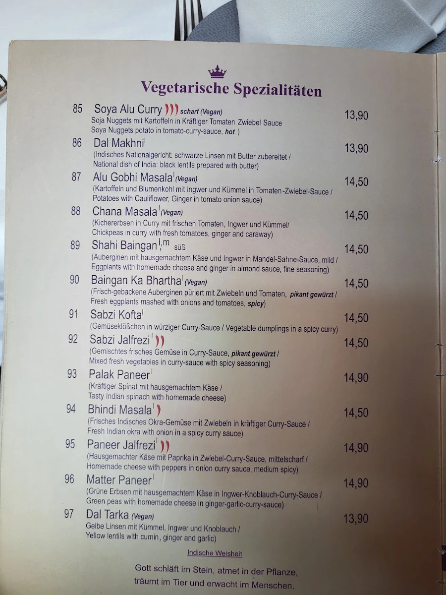 Speisekarte photo 1