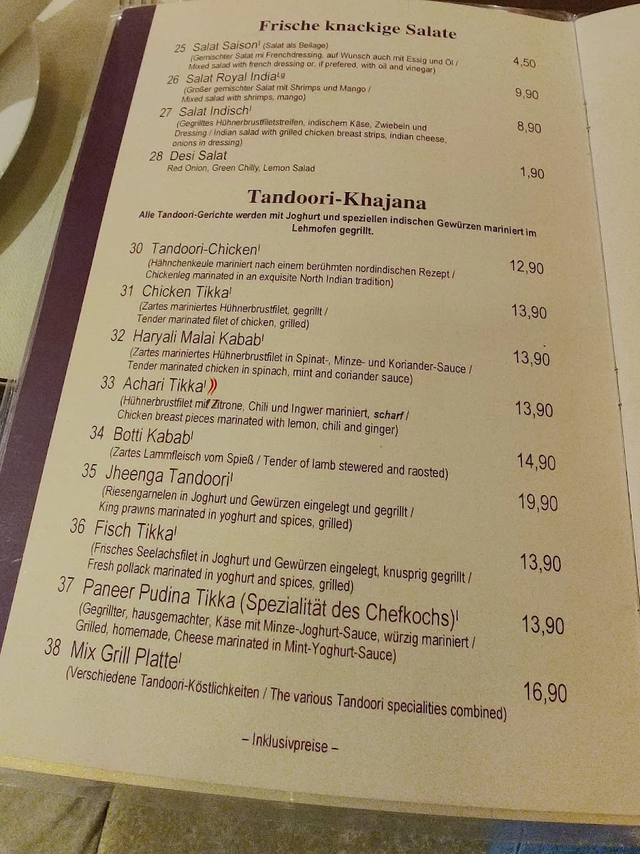 Speisekarte photo 9