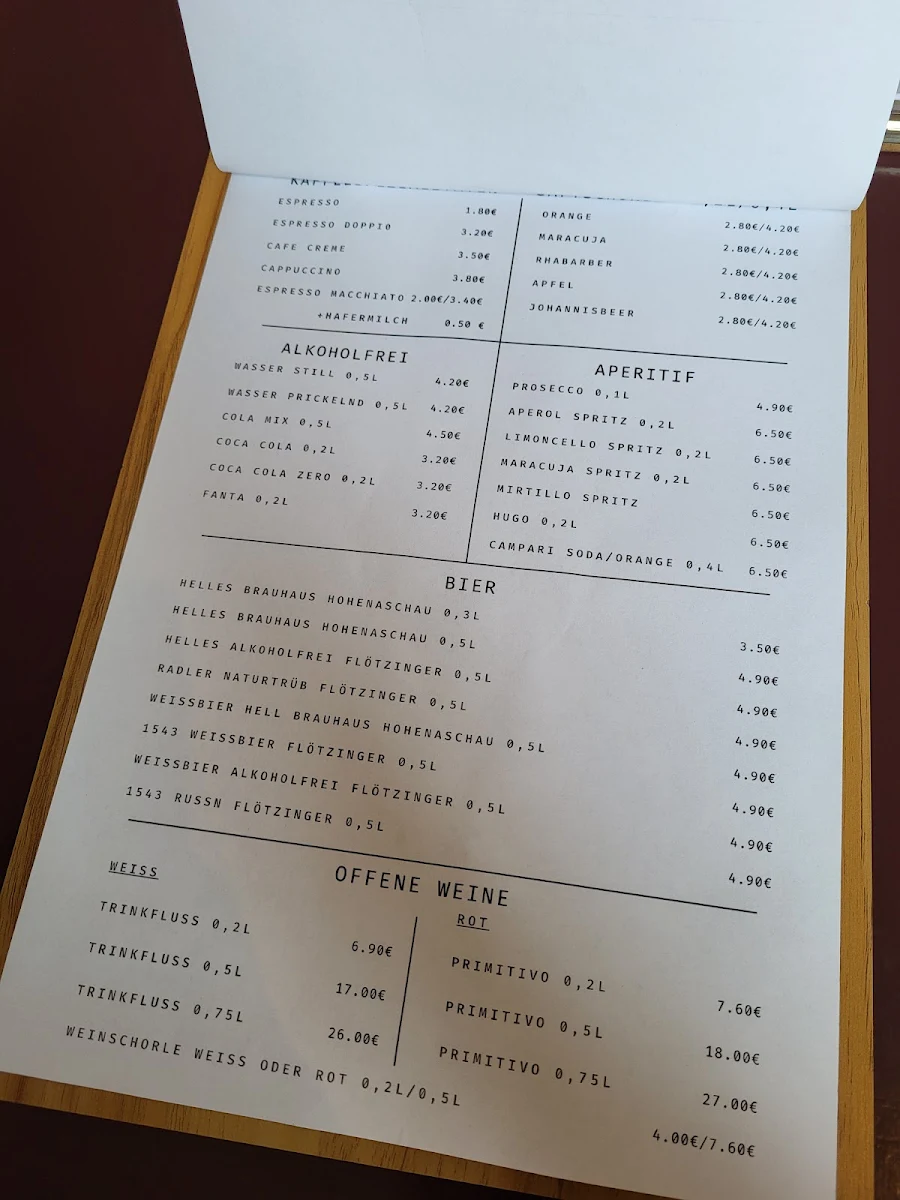 Speisekarte photo 1