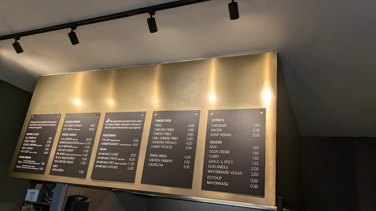 Speisekarte, Crispy’s Chicken Berlin (Friedrichshain)