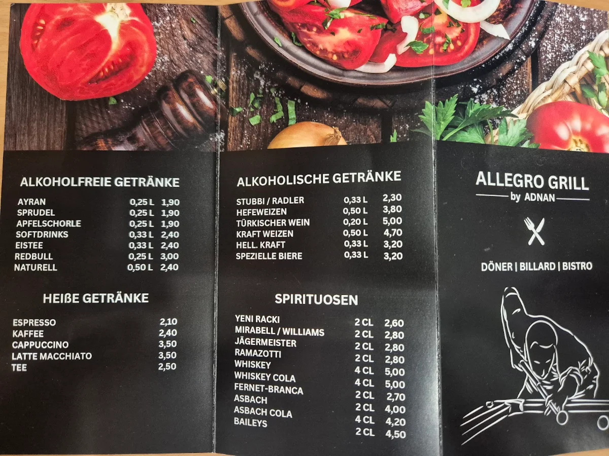 Speisekarte photo 1