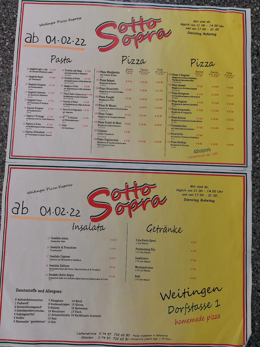 Speisekarte photo 2