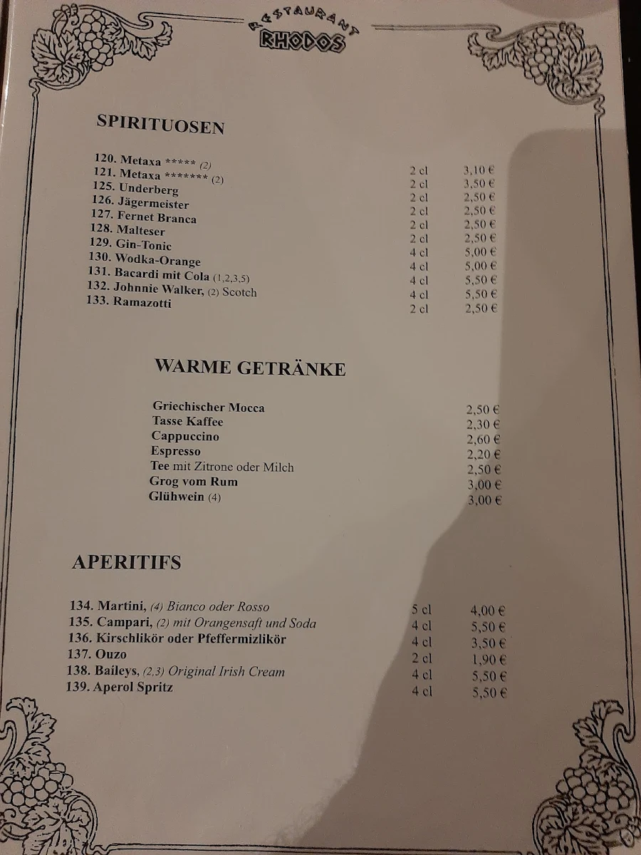 Speisekarte photo 9
