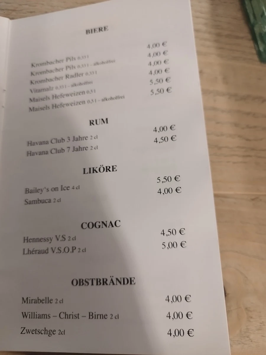 Speisekarte photo 1