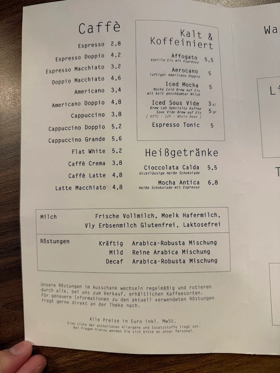 Speisekarte photo 1