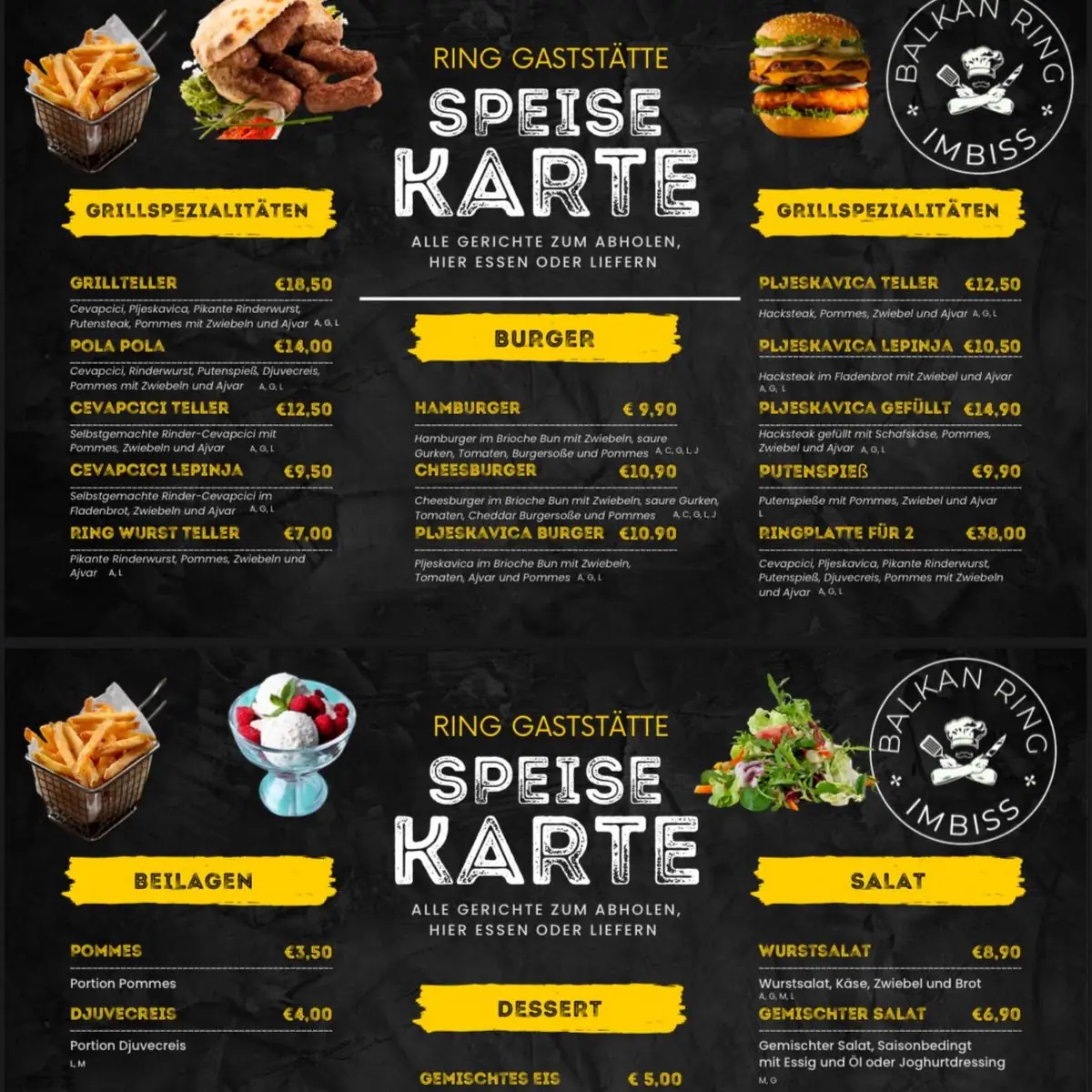 Speisekarte photo 1
