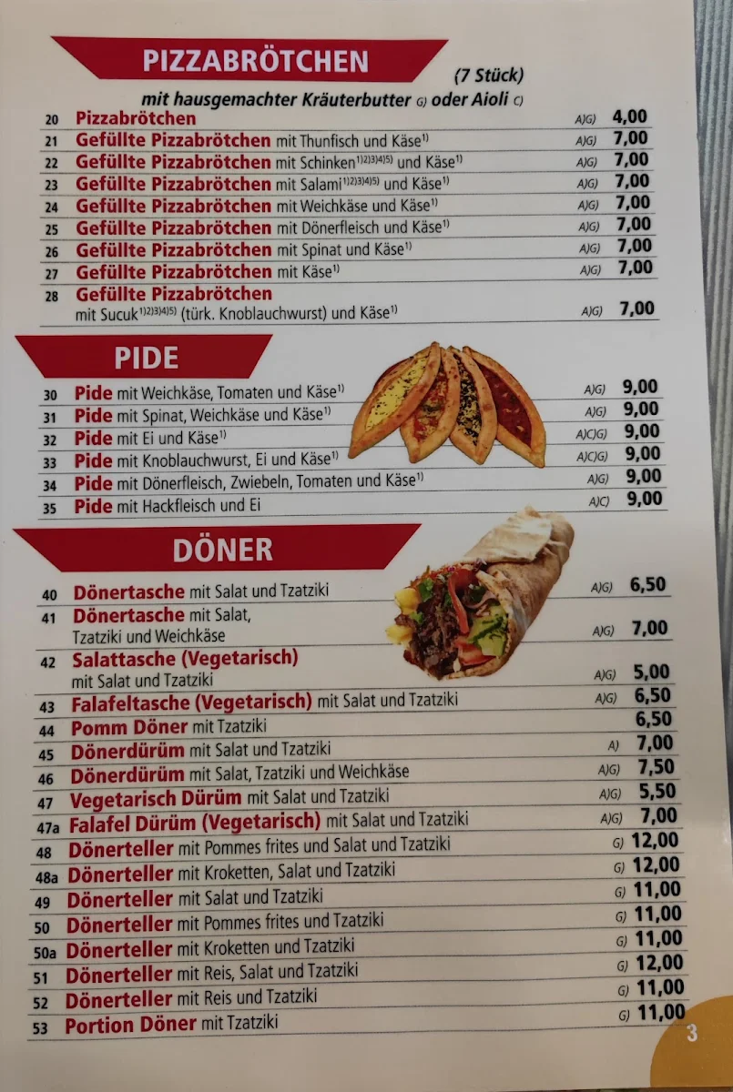 Speisekarte photo 2