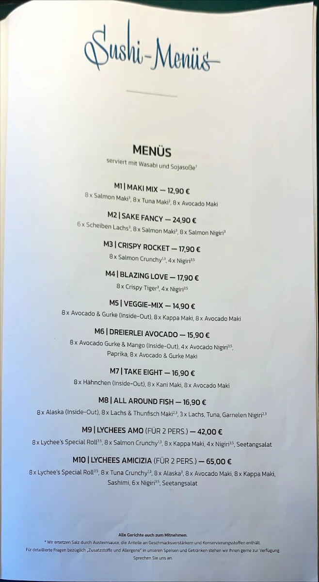 Speisekarte photo 5