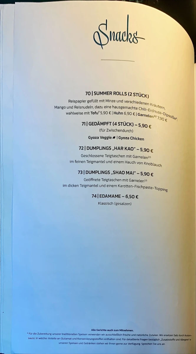 Speisekarte photo 6