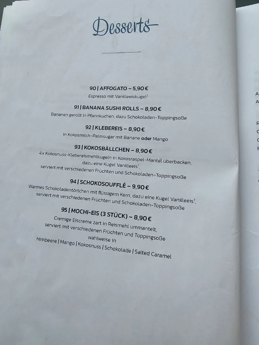 Speisekarte photo 8