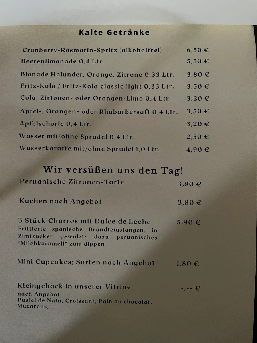Speisekarte photo 1