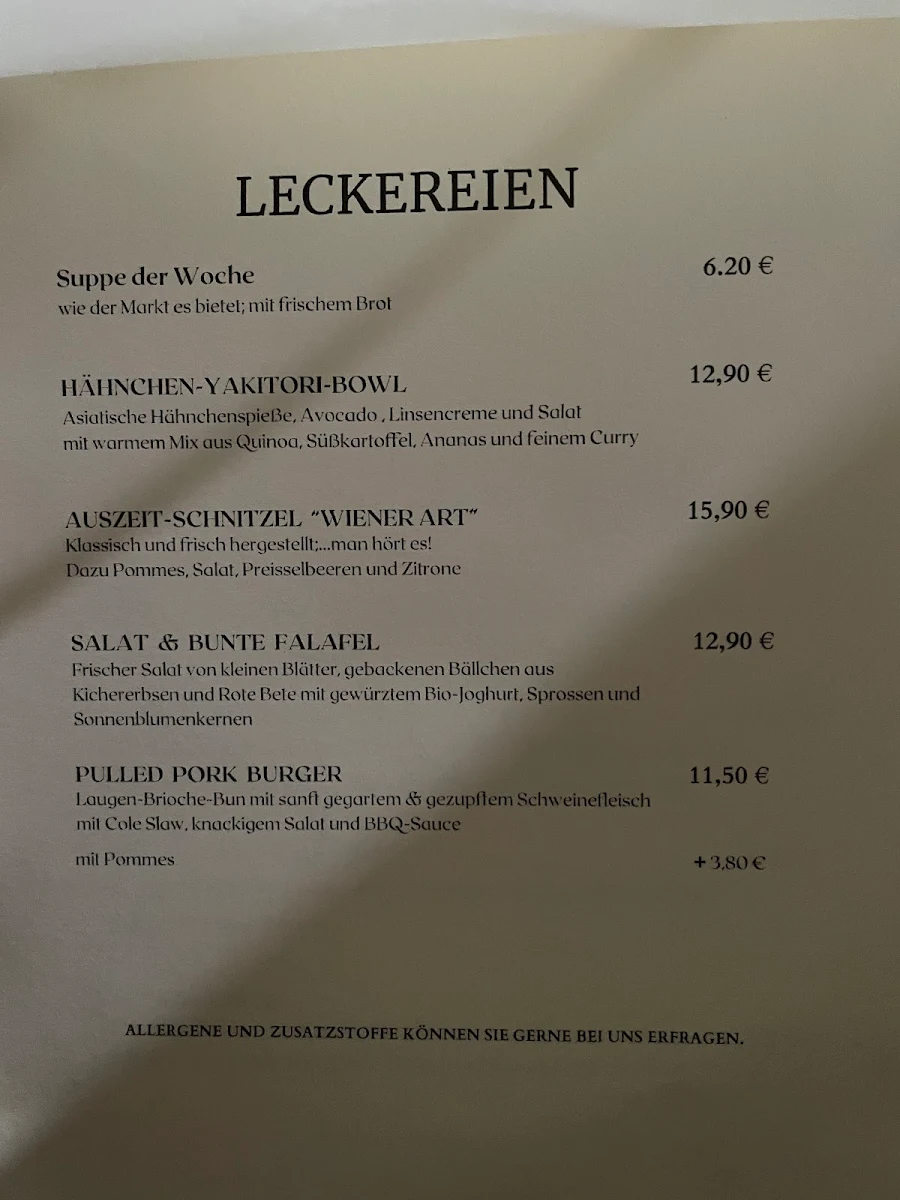 Speisekarte photo 4
