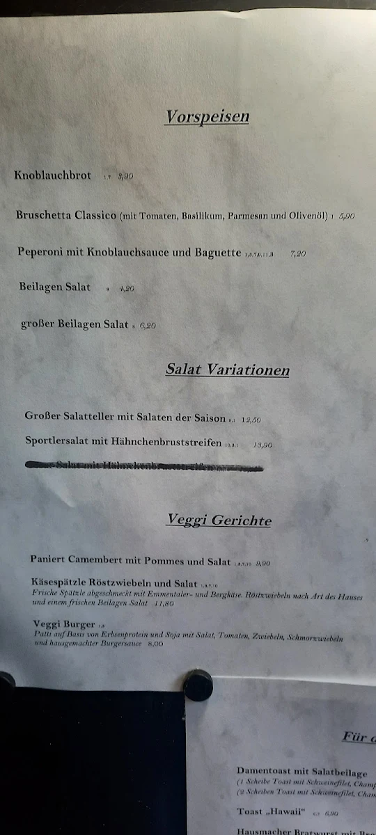 Speisekarte photo 3