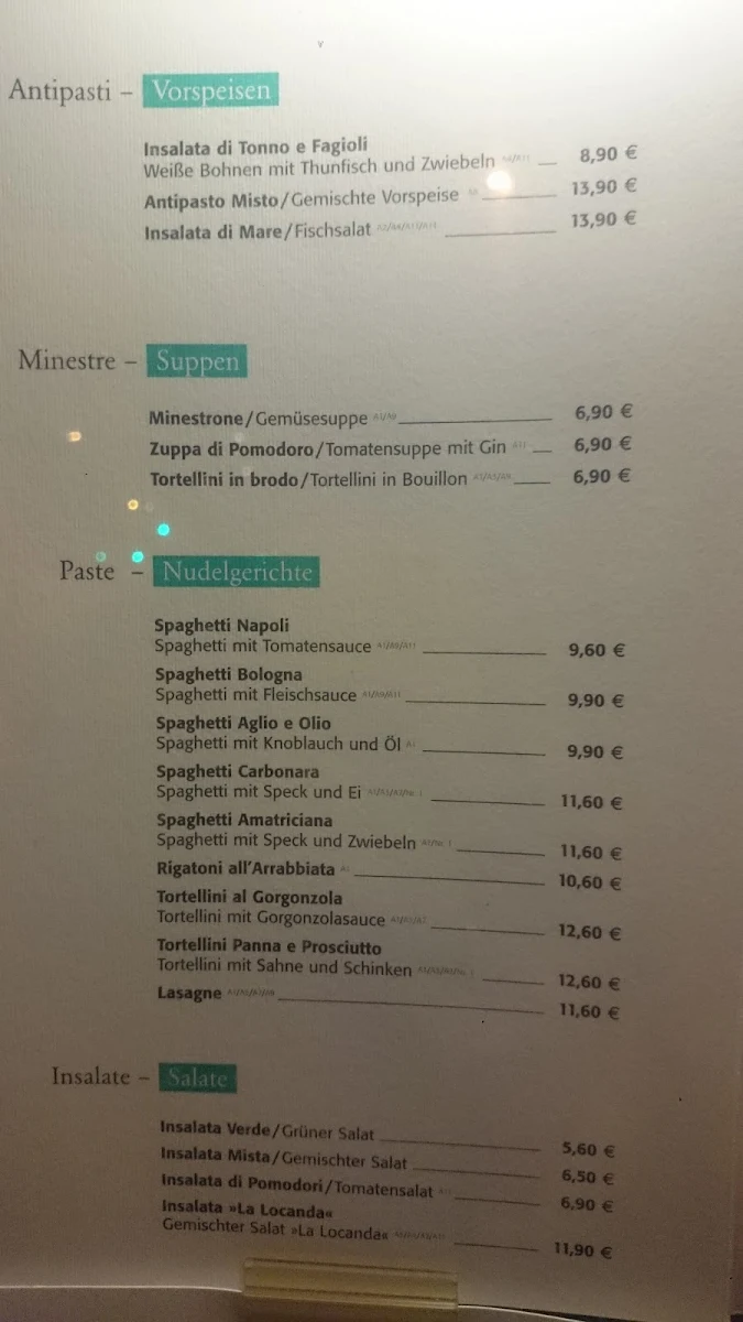 Speisekarte photo 8