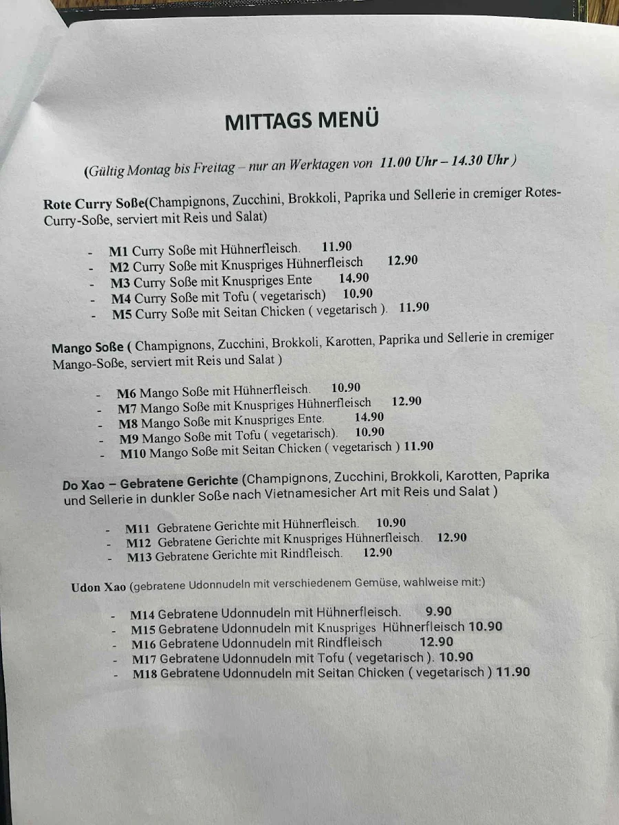 Speisekarte photo 4